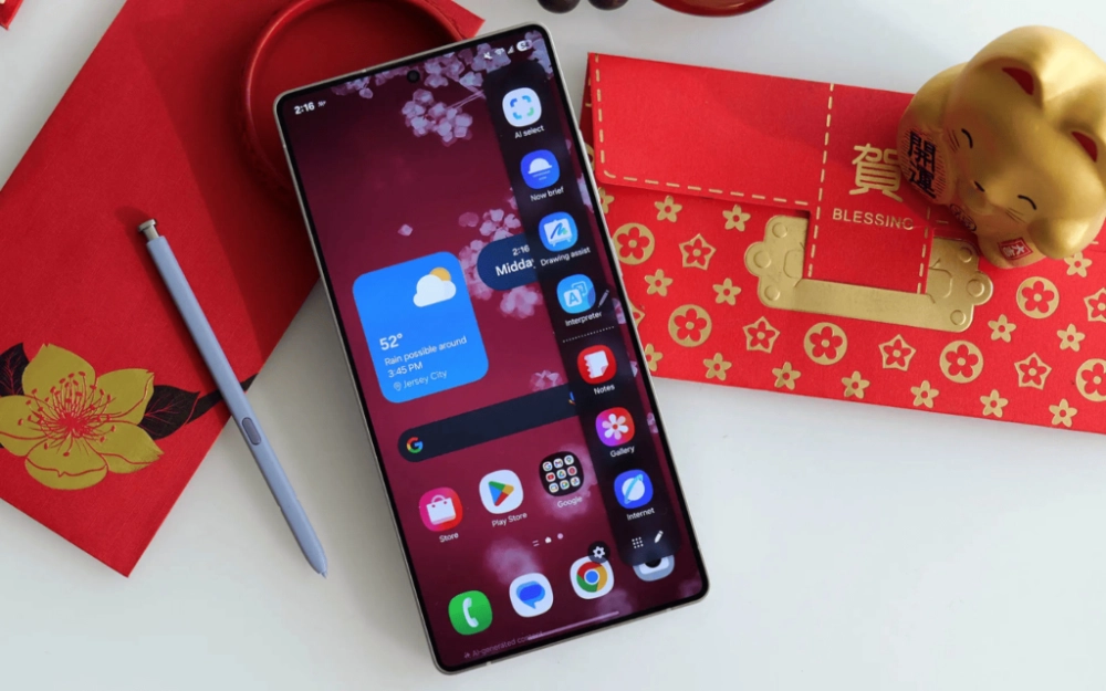 Tìm kiếm “Galaxy S25” trên Google với giao diện di động.